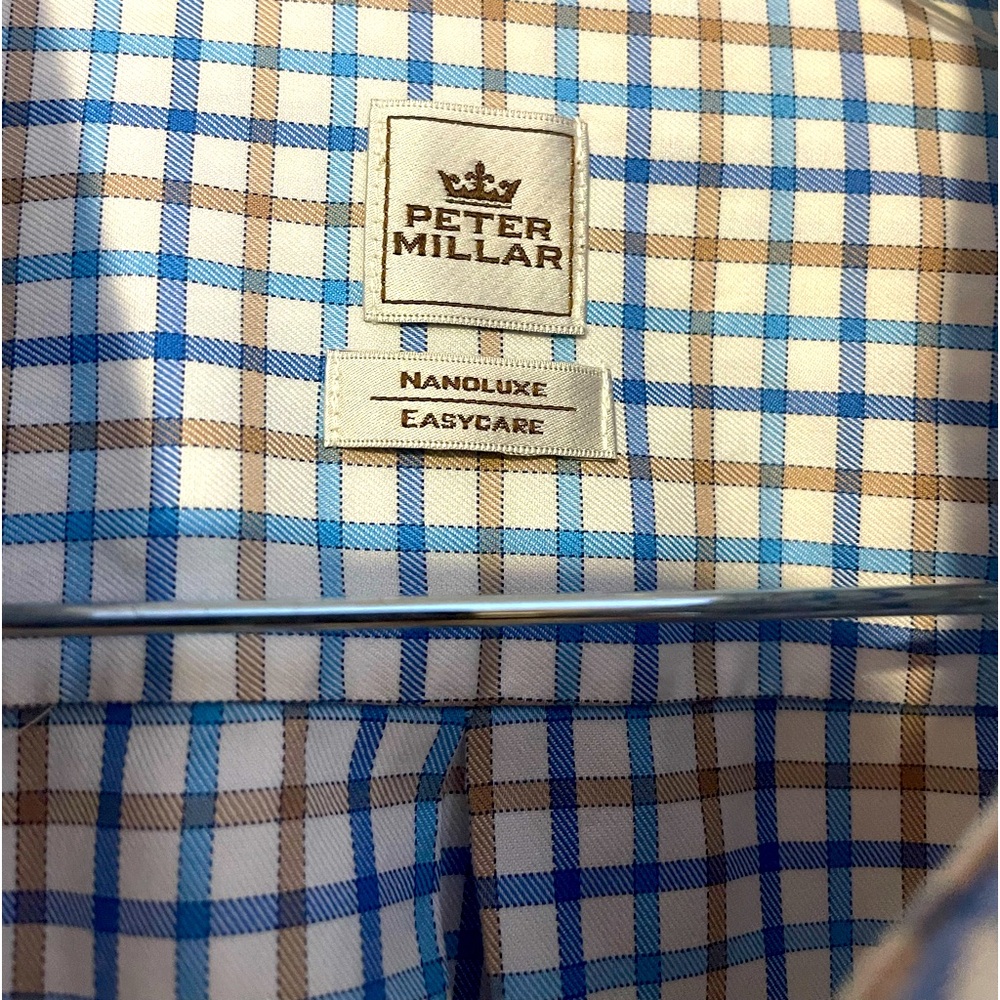 Peter Millar Plaid shirt